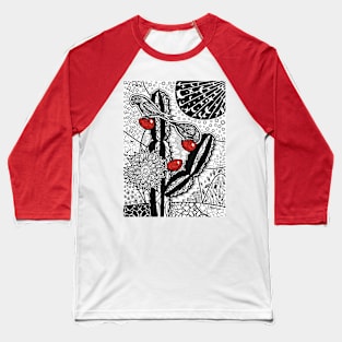 Mandacaru Cereus Baseball T-Shirt